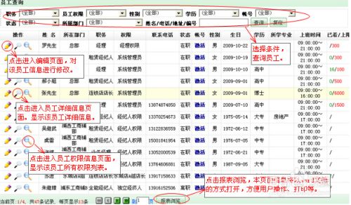 房管ERP：[1]员工管理